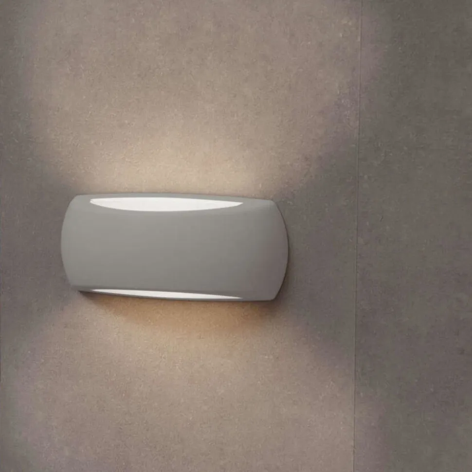 Alassio top light grigio applique esterno anti corrosione ip66