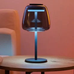 Alfero z eglo lampada da tavolino moderna dimmerabile led rgb da 2700k a 6500k