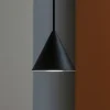 A-line sp1 d13 ideal lux lampada nera a sospensione cono per isola