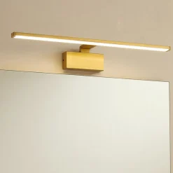 Alma ap d81 ottone applique per specchio bagno ideal lux