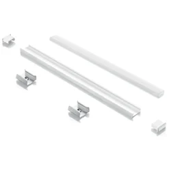 Alto ideal lux profilo bianco per strisce led max 14mm