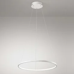 Aluring affralux lampadario cerchio bianco led 3200k