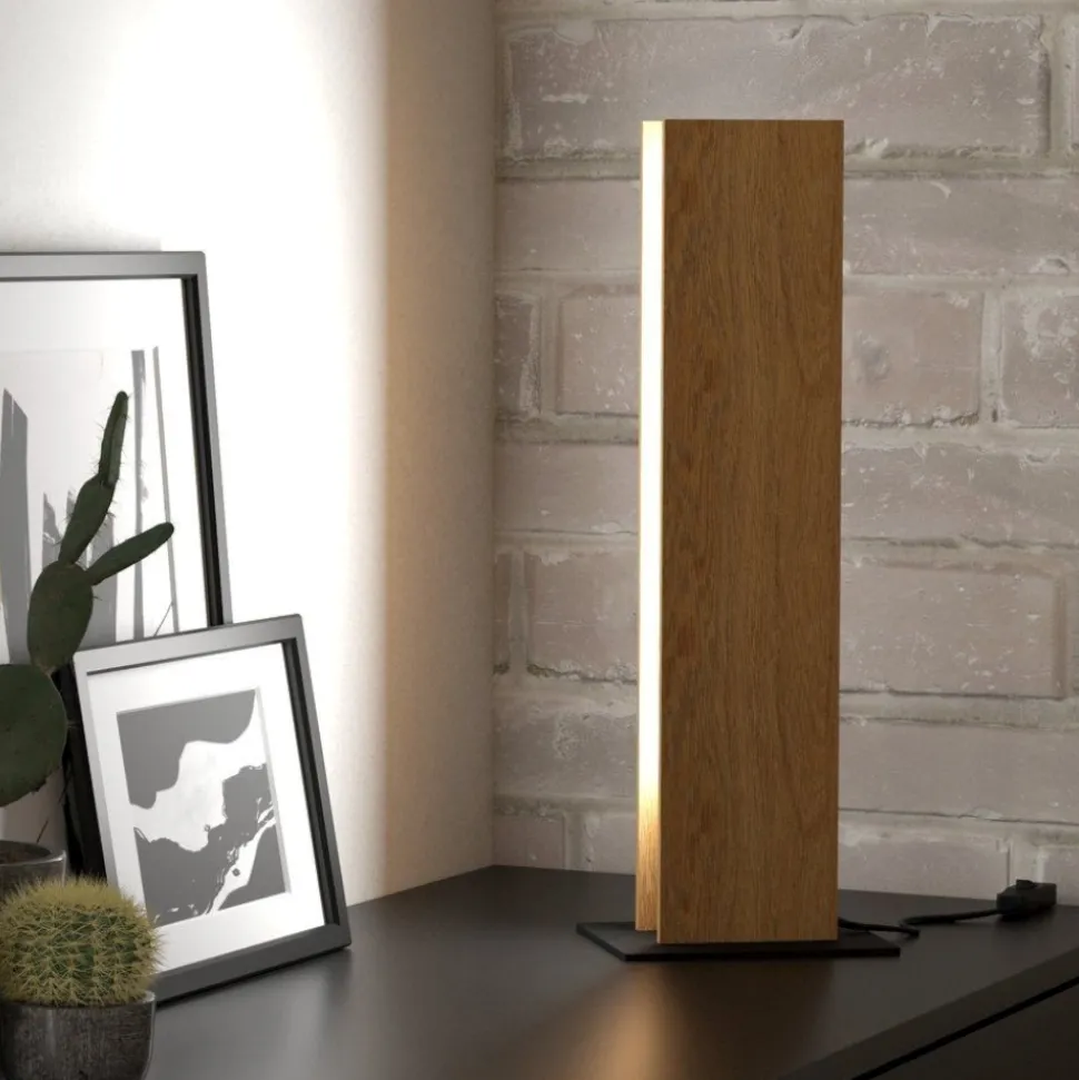Anchorena z eglo lampada da tavolo stile nordico led rgb da 2700k a 6500k
