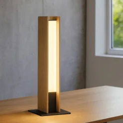 Anchorena z eglo lampada da tavolo stile nordico led rgb da 2700k a 6500k