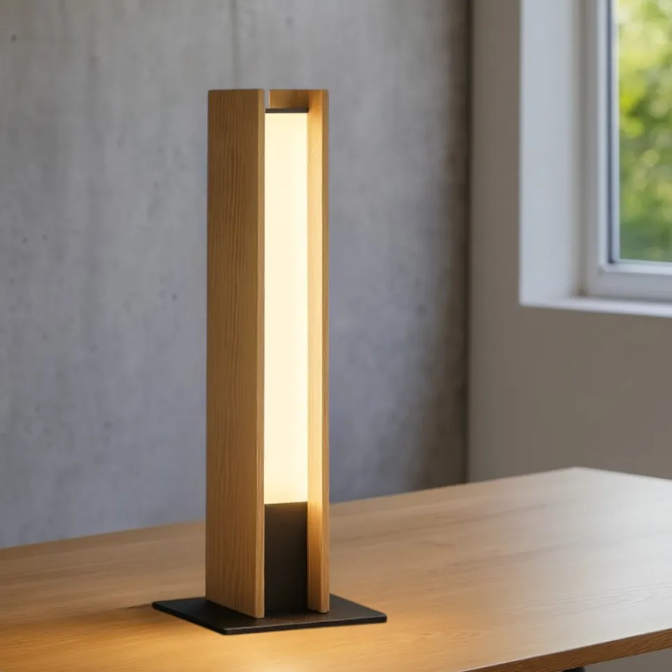 Anchorena z eglo lampada da tavolo stile nordico led rgb da 2700k a 6500k