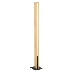 Anchorena-z eglo lampada da terra piantana in legno led rgb da 2700k a 6500k controllo remoto app