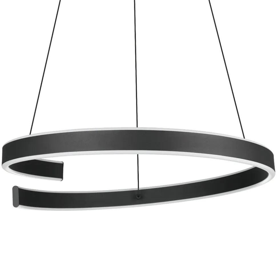 Andabaia z eglo lampadario moderno circolare led da 3000k a 6500k