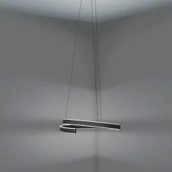 Andabaia z eglo lampadario moderno circolare led da 3000k a 6500k