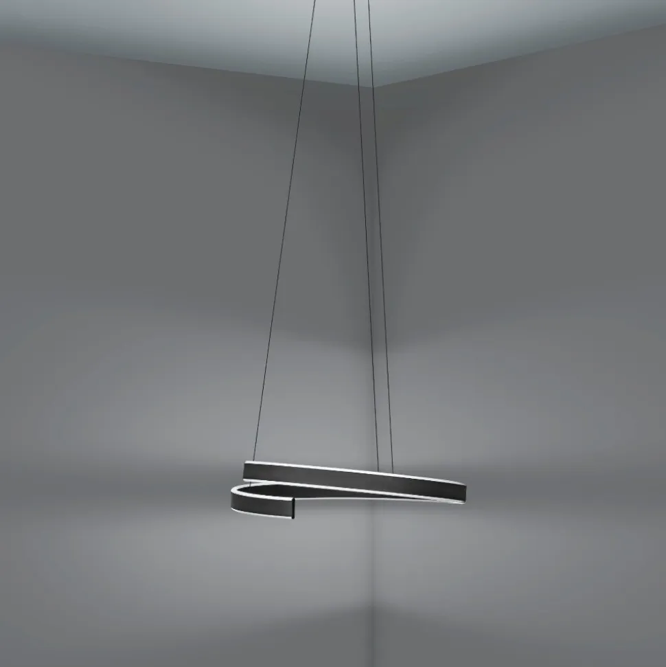 Andabaia z eglo lampadario moderno circolare led da 3000k a 6500k