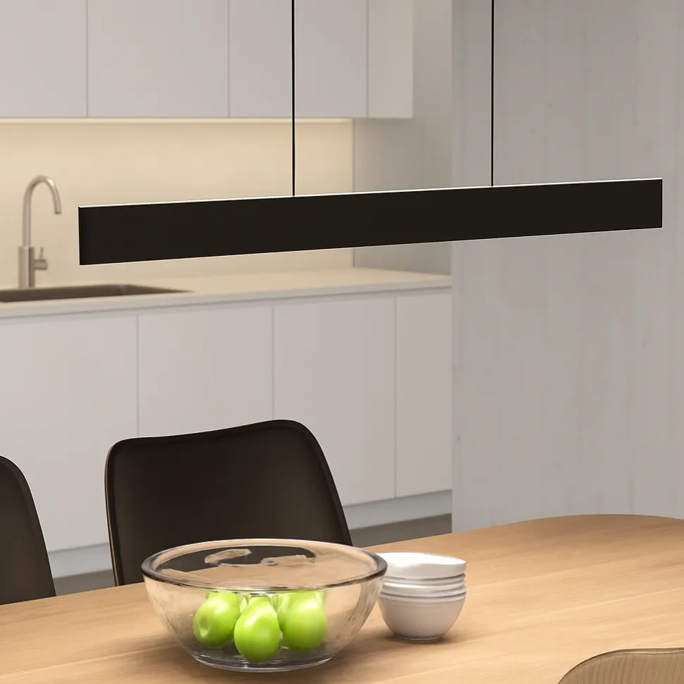 Andreas z eglo lampadario a barra per cucina moderna led rgb da 2700k a 6500k controllo remoto app