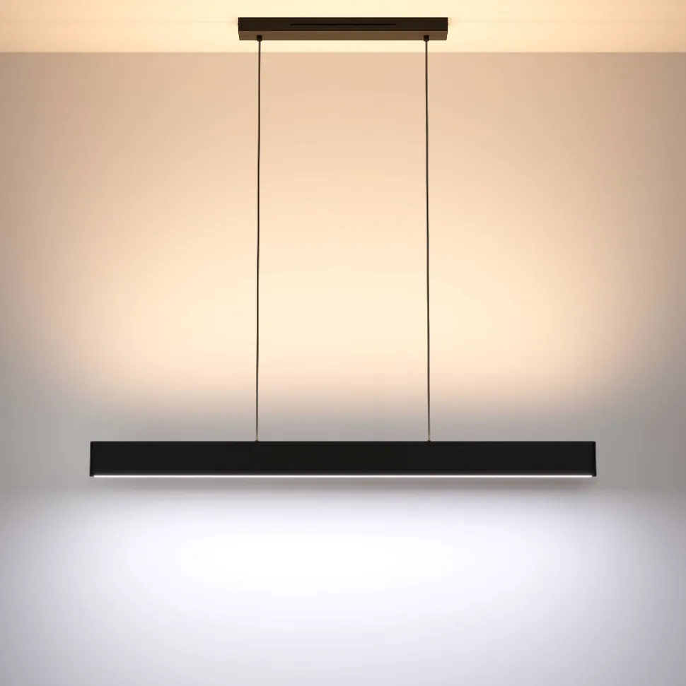 Andreas z eglo lampadario a barra per cucina moderna led rgb da 2700k a 6500k controllo remoto app