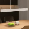 Andreas z eglo lampadario per cucina moderna grigio led rgb da 2700k a 6500k controllo remoto app