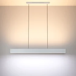 Andreas z eglo lampadario per cucina moderna grigio led rgb da 2700k a 6500k controllo remoto app