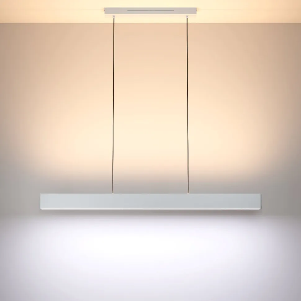 Andreas z eglo lampadario per cucina moderna grigio led rgb da 2700k a 6500k controllo remoto app
