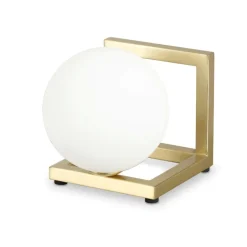 Angolo tl1 abat-jour ideal lux ottone boccia vetro