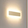 Antille s oro linea light applique led 14w 3000k moderna