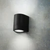 Aosta applique per esterni nera anti corrosione ip55 top light