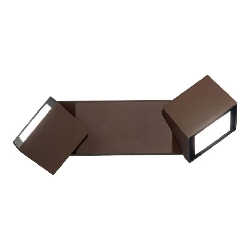 Ap steve ondaluce applique da esterno led 12w 4000k orientabili
