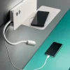 Ap flat ondaluce applique comodino destro camera da letto bianca led presa usb