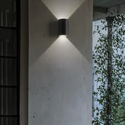 Apollo ap applique nero da esterno led 6w 4000k nero ideal lux