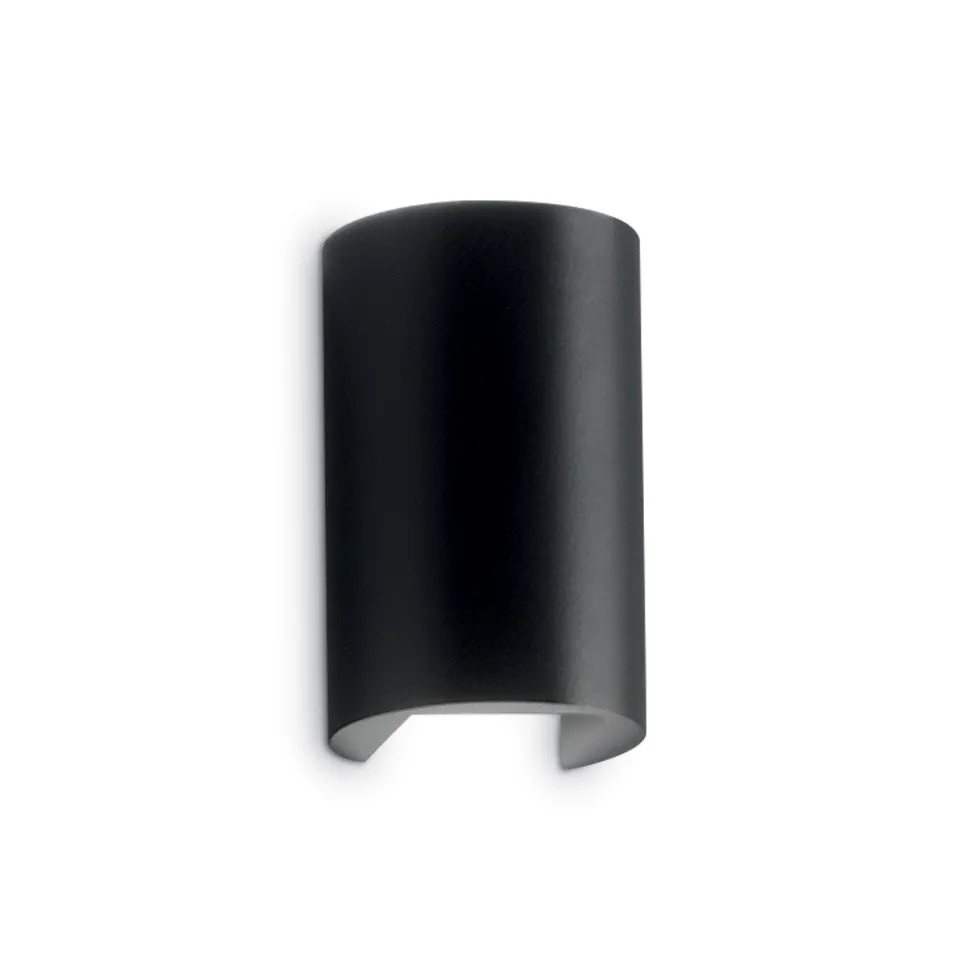 Apollo ap applique nero da esterno led 6w 4000k nero ideal lux