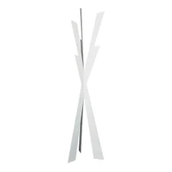 Appendiabiti bianco da ingresso design moderno