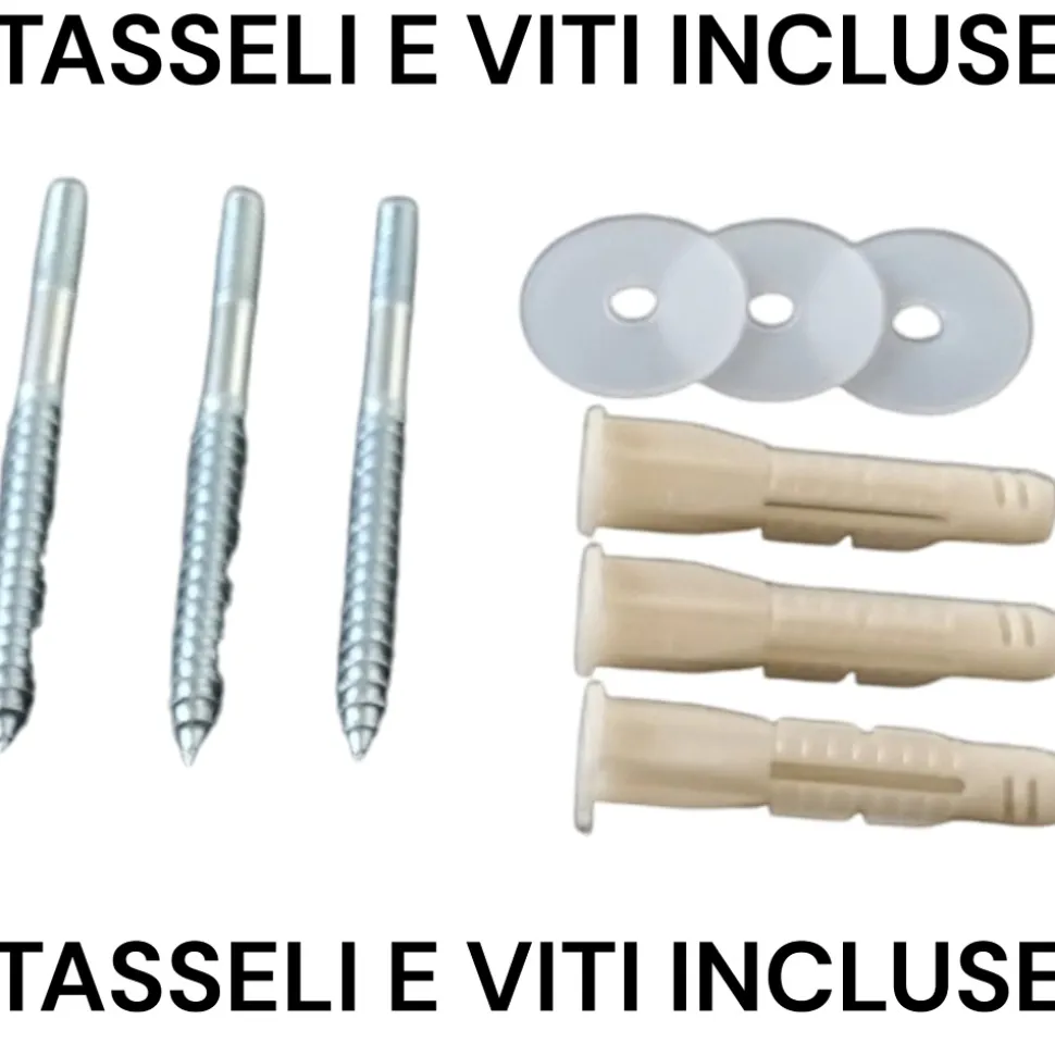 Appendiabiti da parete design moderno metallo colore fango