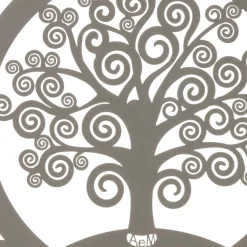 Appendichiavi albero della vita da parete colore fango