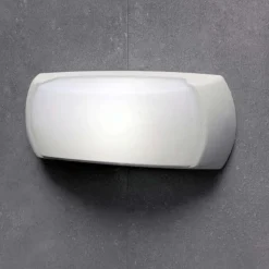 Applique andora bianca top light per esterno anti corrosione ip66