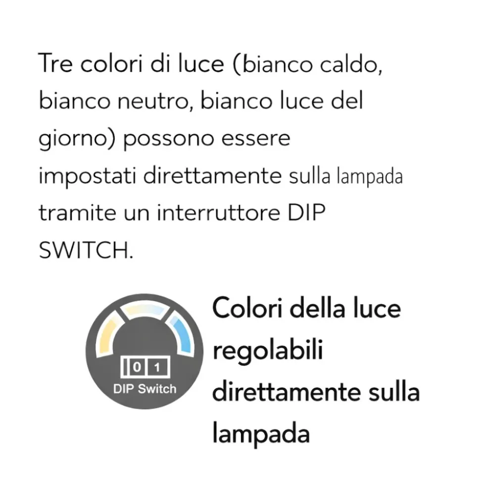 Applique antracite da esterno orientabile led anti corrosione