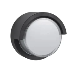 Applique antracite per esterno ip65 led 12w 3000k ip65