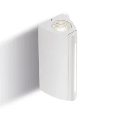 Applique bianca da esterno taglio di luce led 11w 4000k