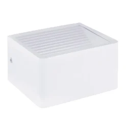 Applique bianca da esterno moderna led 3000k ip55