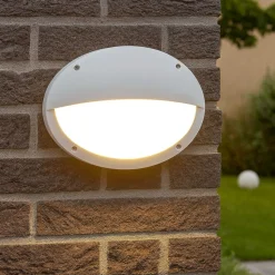Applique bianca da esterno anti corrosione ip66 top light monza