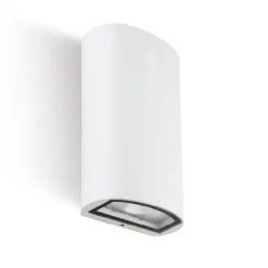 Applique bianca da esterno biemissione luce led 12w 4000k