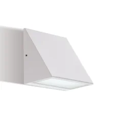 Applique bianca per esterno led 7w 3000k ip65