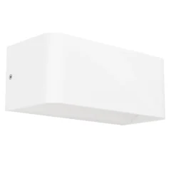 Applique bianco da esterno led rgb da 2700k a 6500k controllo da remoto app ip55 eglo sania-z