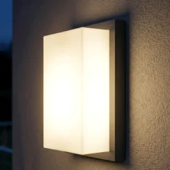 Applique da esterno antracite moderna isyluce ip65