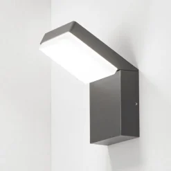 Applique da esterno antracite led 20w 4000k ondaluce ninja