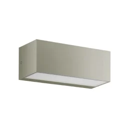 Applique da esterno ap falco ondaluce grigio