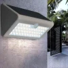 Applique da esterno bianco solare sensore di movimento 6w 6000k vivida