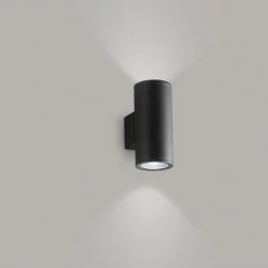 Applique da esterno doppio fascio ip65 antracite perenz quarando
