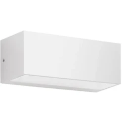 Applique da esterno falco led 4000k 12w rettangolare moderna