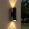 Applique da esterno ip54 nero ap rav2 ondaluce