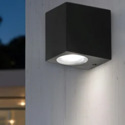 Applique da esterno isyluce cubotto antracite
