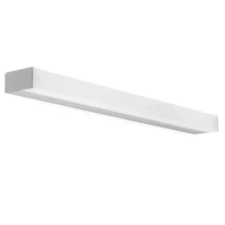 Applique da esterno kioo led 28w 3000k alluminio anodizzato linea light