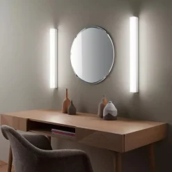 Applique da esterno kioo led 28w 3000k alluminio anodizzato linea light