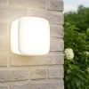 Applique da esterno led 3000k bianca ip65 linea light miniwhite