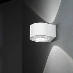 Applique da esterno led 3000k ip65 bianca vision perenz