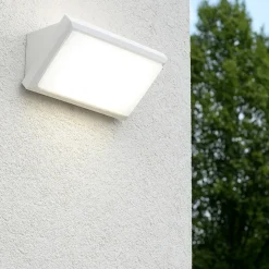 Applique da esterno moderno led 12w 3000k bianca isyluce